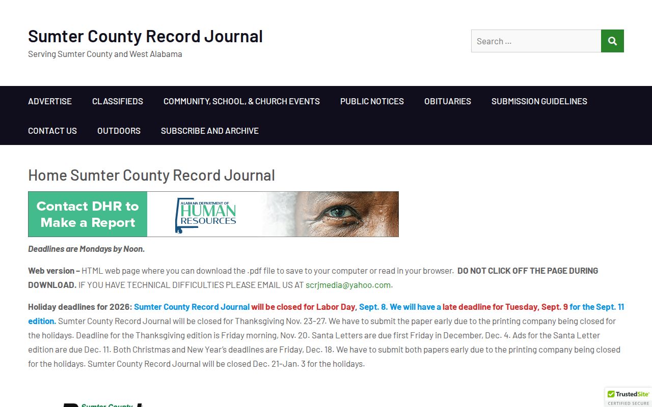 Sumter County crime news and weekly jail log source
