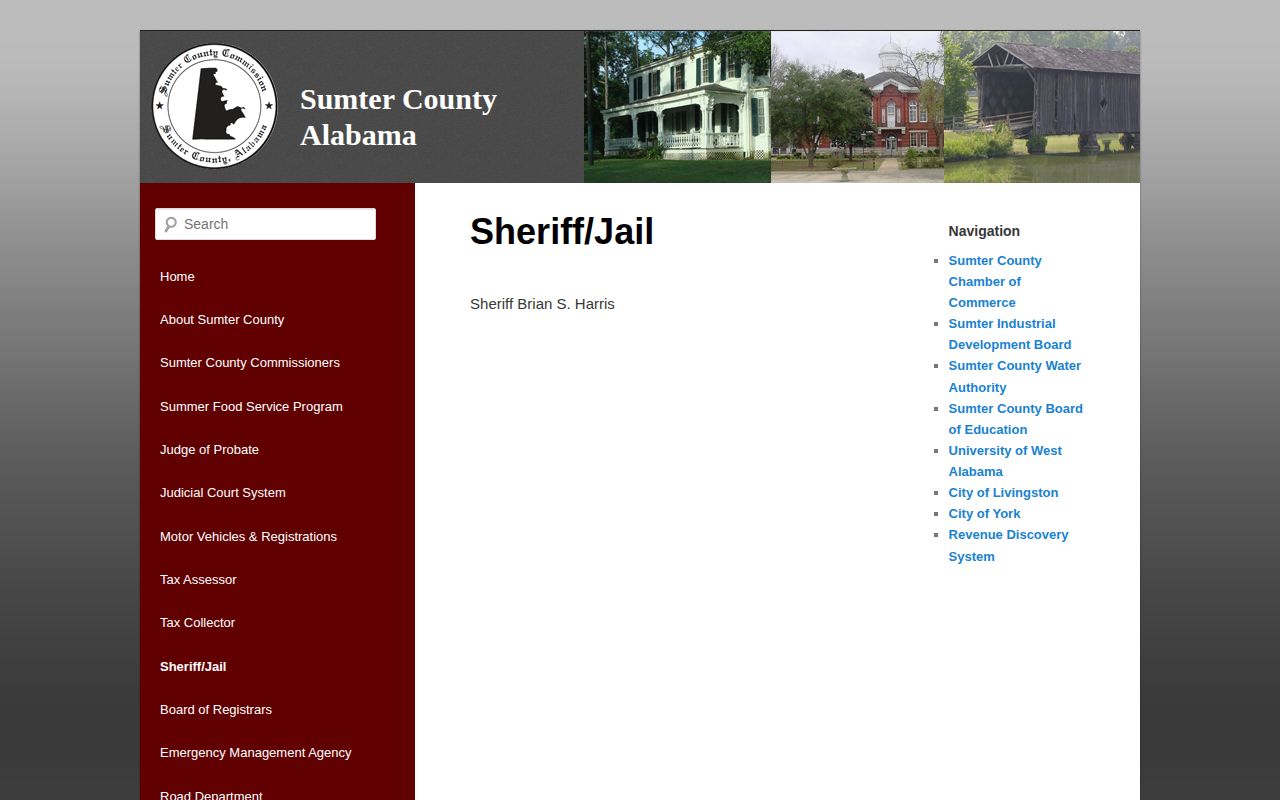 Sumter County most wanted and sheriff warrant information page